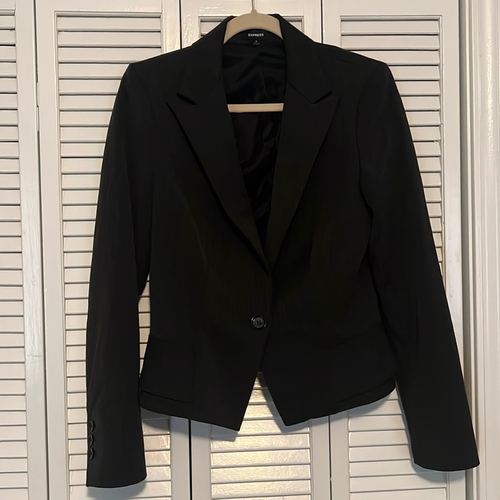 Blazer from Express, size 8.  Dark gray.